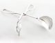 2-PACK Serving Tongs for Buffet Party Catering .Thickening Food Serving Tongs Salad / Cake / Bread Tongs Kitchen Tongs, Stainless Steel